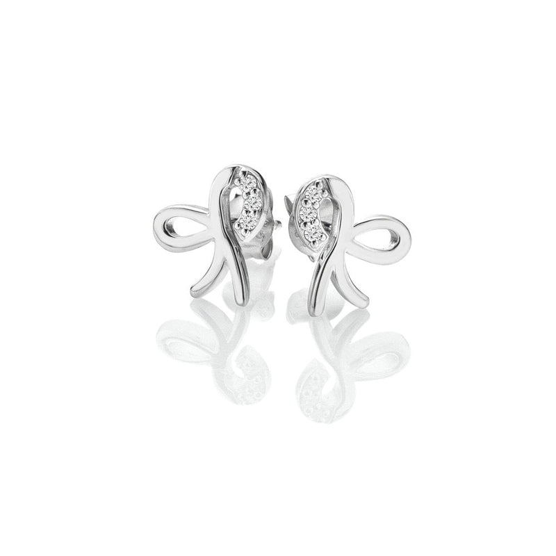 Hot Diamonds Ribbon Earrings DE730 -2