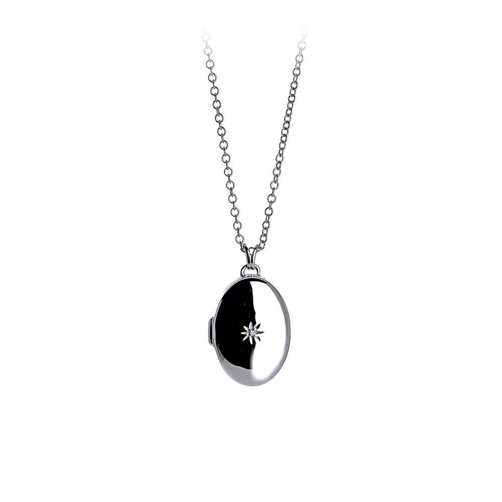 Hot Diamonds Romantic Oval Locket DP143