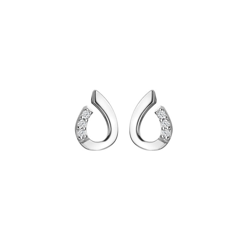 Hot Diamonds Teardrop Earrings DE729