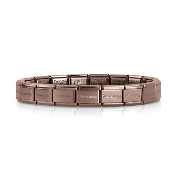 Nomination Classic Chocolate Composable Starter Bracelet