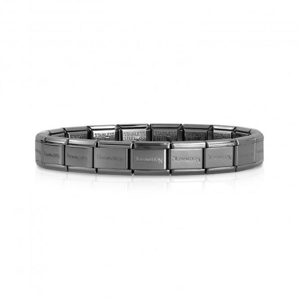 Nomination Classic Gun Barrel Black Composable Starter Bracelet