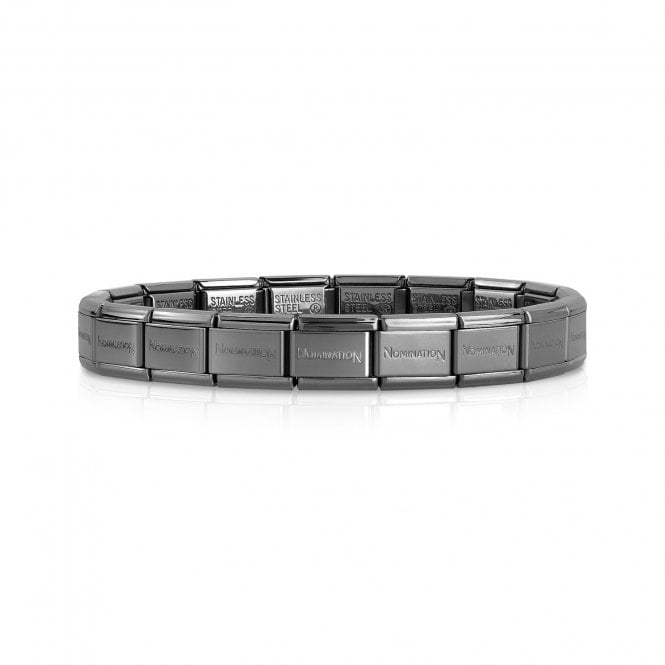 Nomination Classic Gun Barrel Black Composable Starter Bracelet