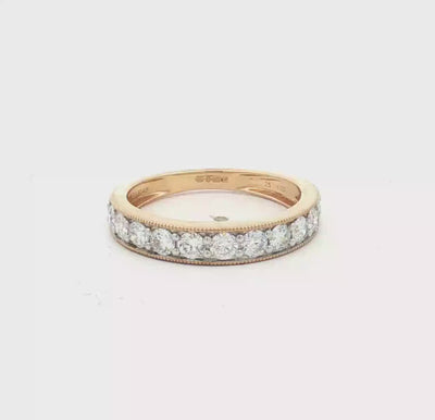 Diamond 13 Stone Eternity Ring 1.00ct 9ct Gold