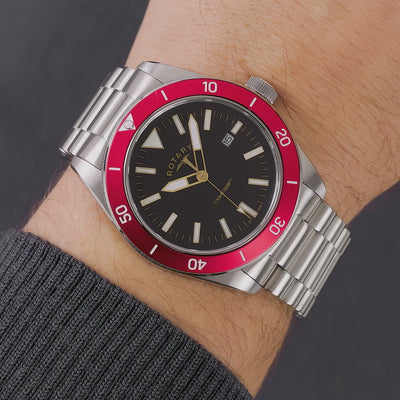 Rotary Apex 100 Men's Bracelet Watch RGB10001/98