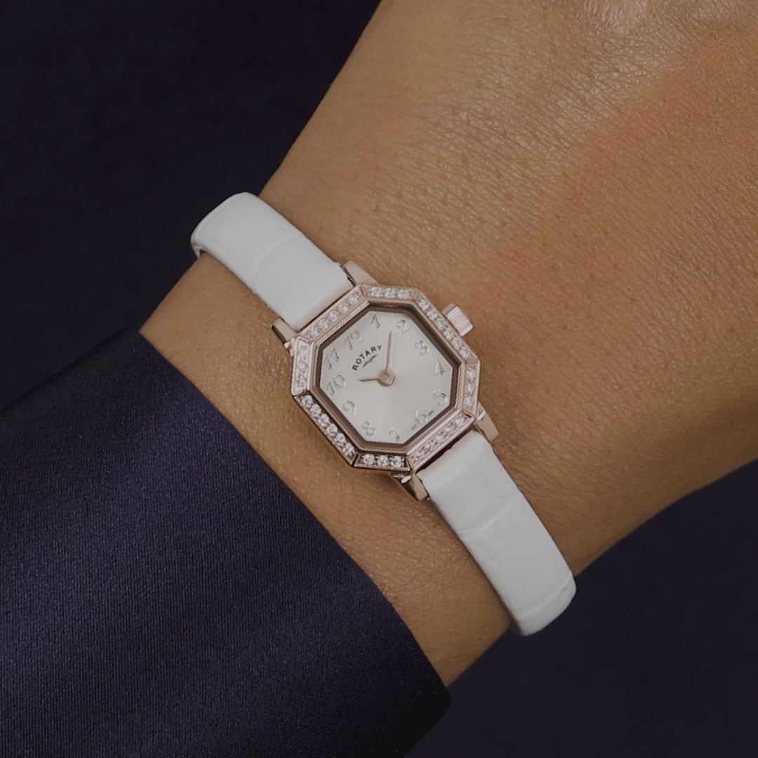 Rotary Heritage Astoria Ladies Strap Watch RLS10058/05
