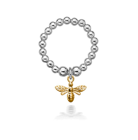 Dollie Jewellery Golden Bee Ring R0026