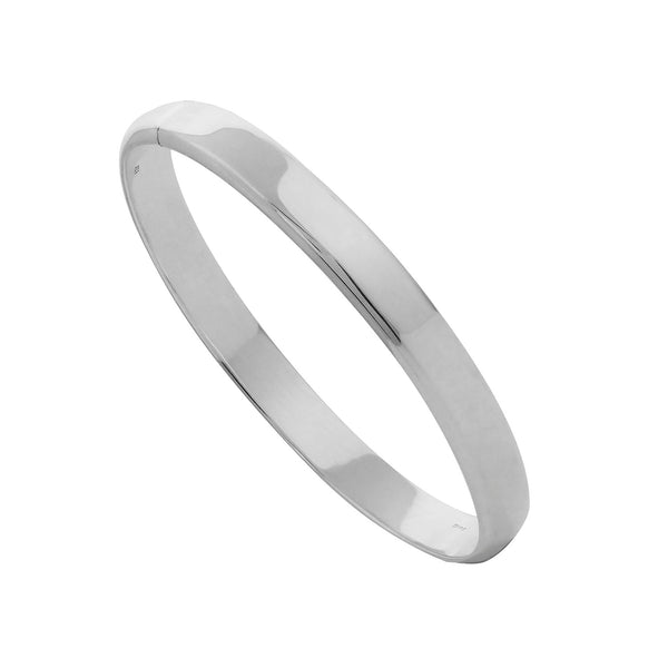 Sterling Silver Chunky 8mm Stacker Bangle