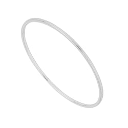 Sterling Silver 3mm Square Wire Stacker Bangle