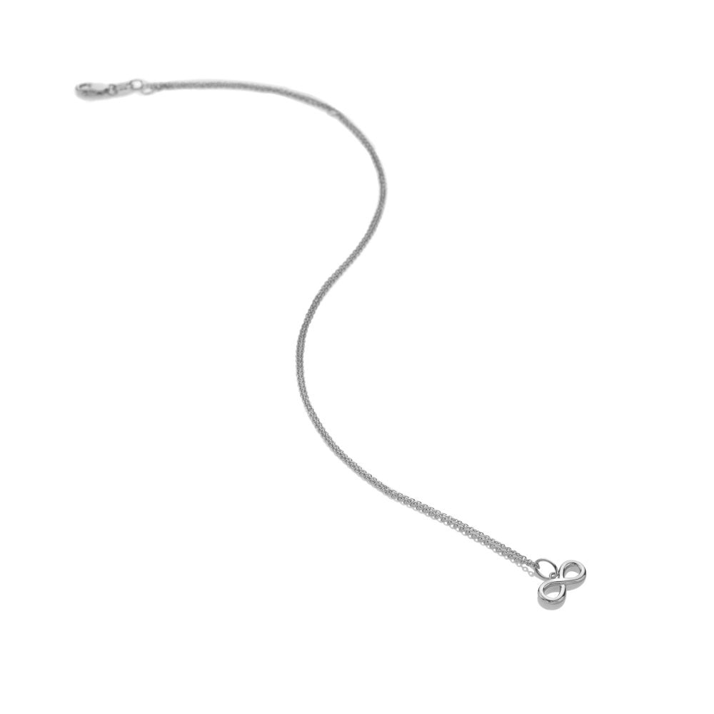 Hot Diamonds Silver Whisper Best Friend Ever Pendant chain