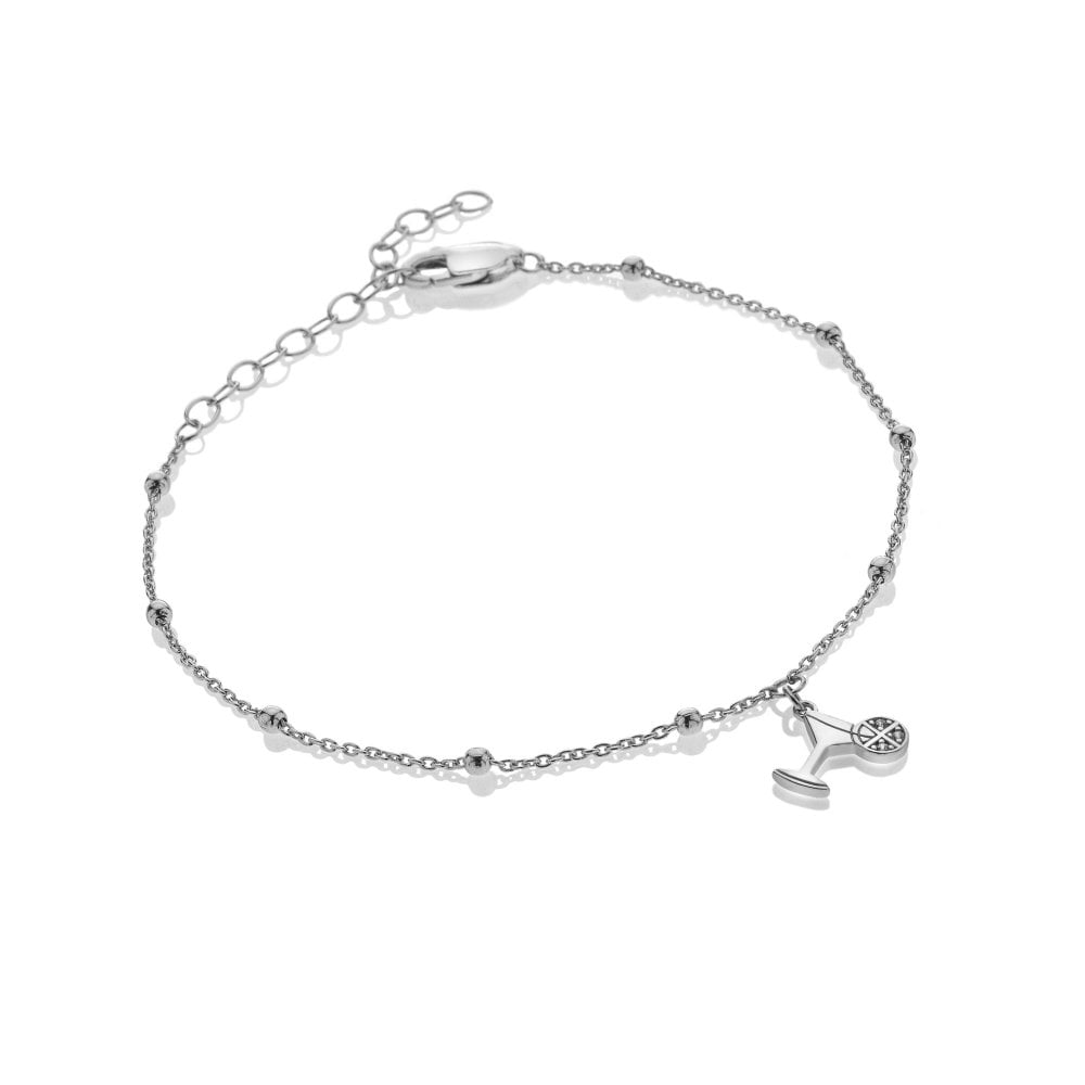 Hot Diamonds Silver Whisper Birthday Celebration Bracelet