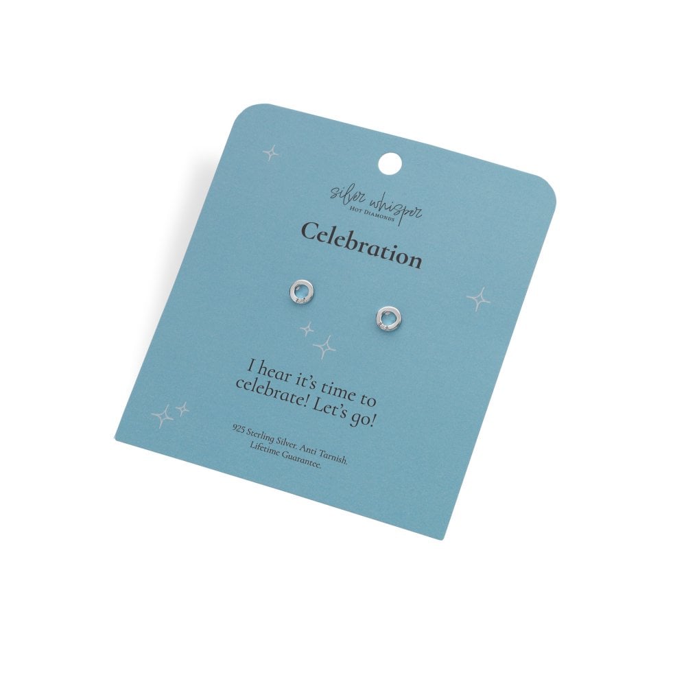 Hot Diamonds Silver Whisper Celebration Earrings packaging