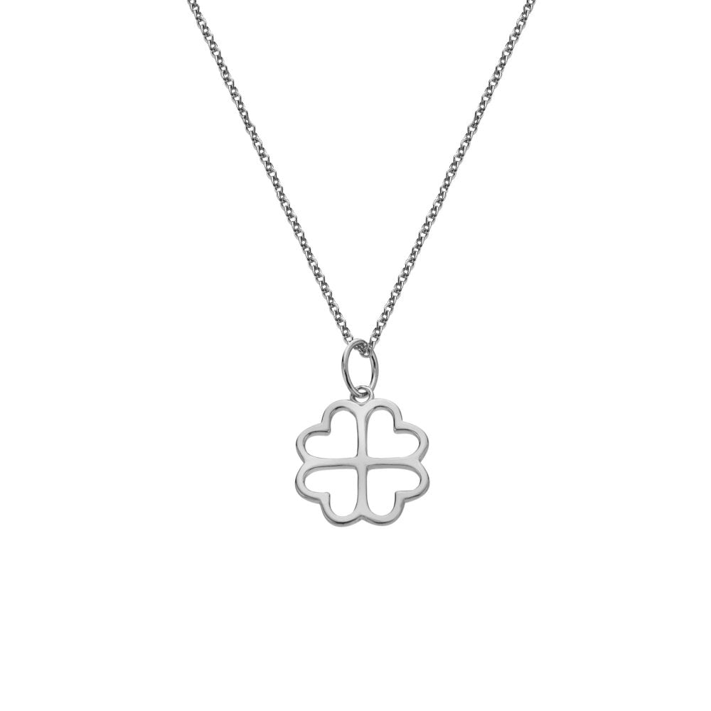 Hot Diamonds Silver Whisper Good Luck Pendant