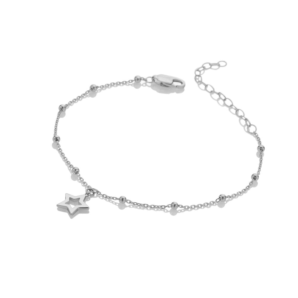 Hot Diamonds Silver Whisper Graduation Bracelet