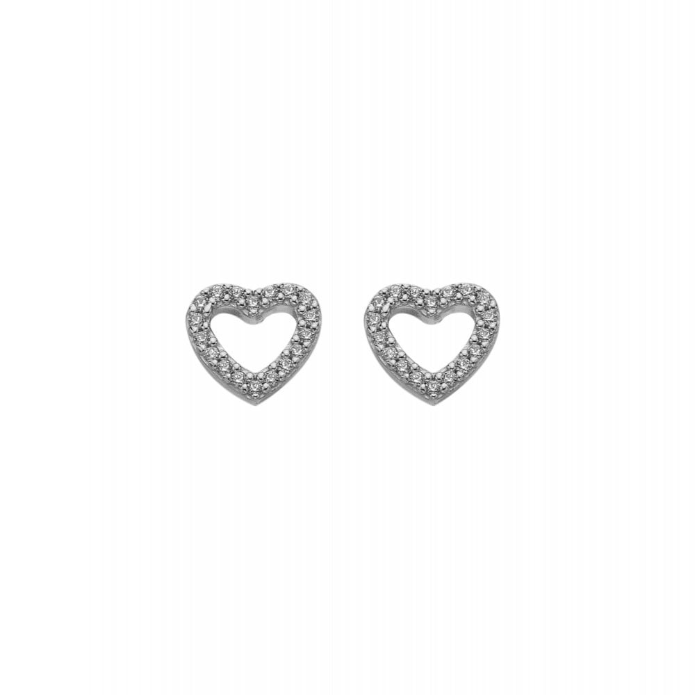 Hot Diamonds Silver Whisper Happy Birthday Earrings