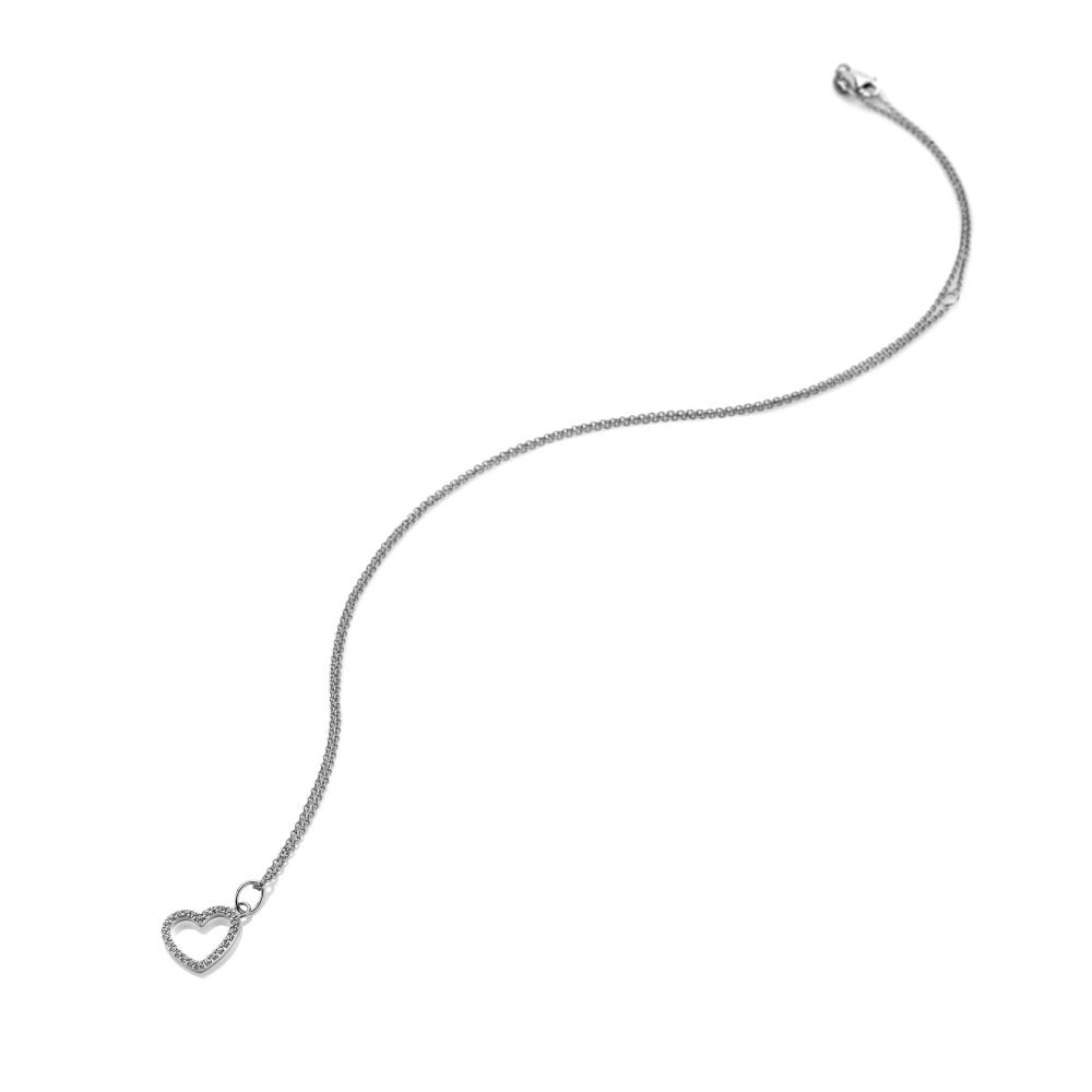 Hot Diamonds Silver Whisper Happy Birthday Pendant chain