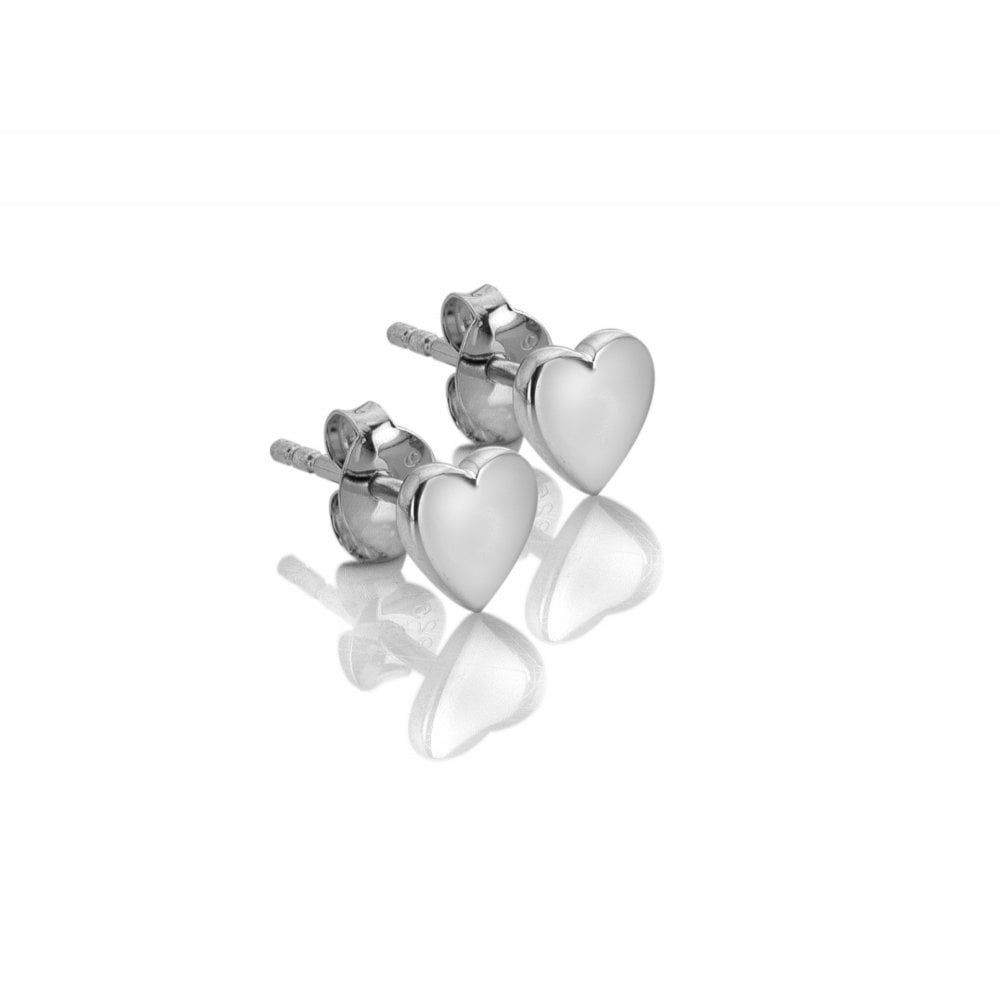 Hot Diamonds Silver Whisper Love Earrings side