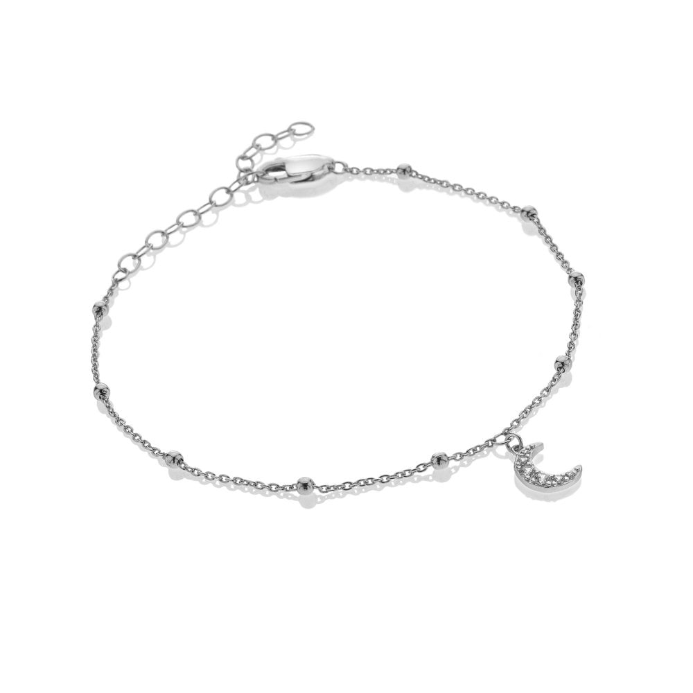 Hot Diamonds Silver Whisper Love You Bracelet