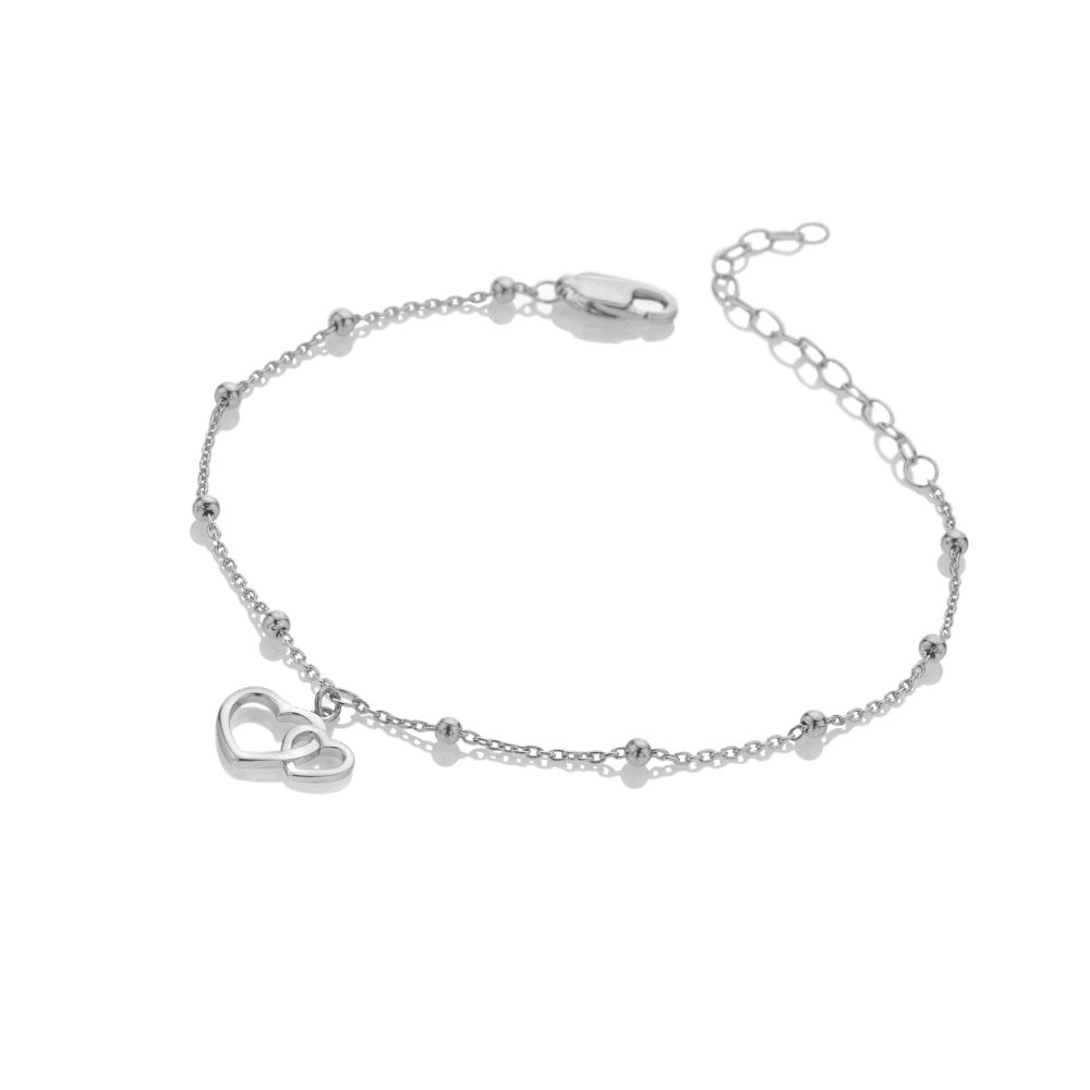 Hot Diamonds Silver Whisper Mother & Daughter Bracelet