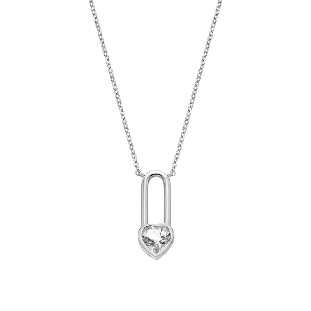 Hot Diamonds Solitaire Heart Necklace DN233