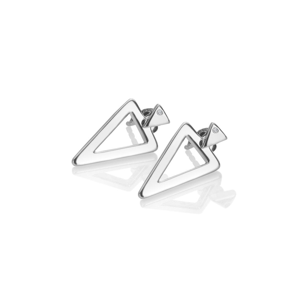 Hot Diamonds Triangle Paired Earrings DE885
