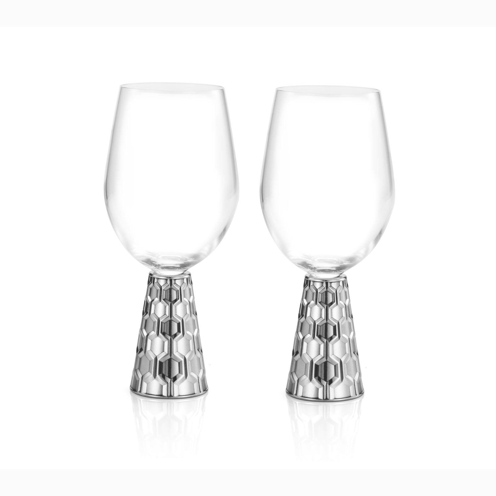 Royal Selangor Hexagon Beverage Pair Glasses