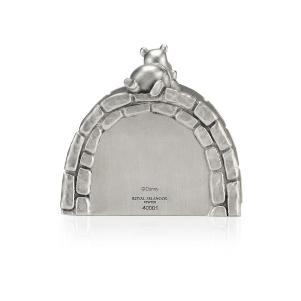 Royal Selangor Poohsticks Children's Clock rear