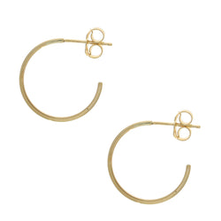 9ct Gold 15mm Hoop with Stud Fitting