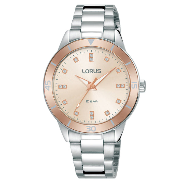 Lorus Ladies Dress Titanium Bracelet Watch RG241RX9