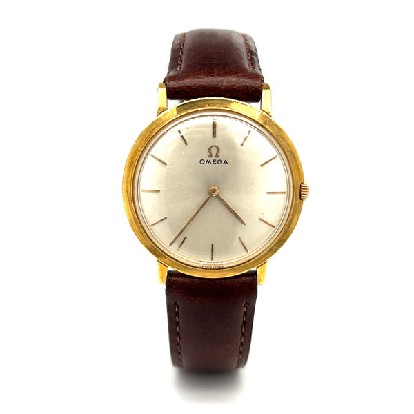 Pre Owned Omega Men's 18ct Gold Watch