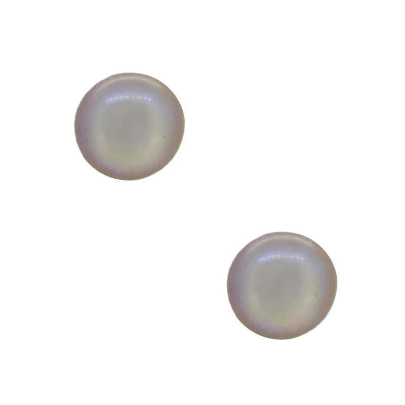 11mm Grey Fresh Water Cultured Pearl Earring 9ct Gold