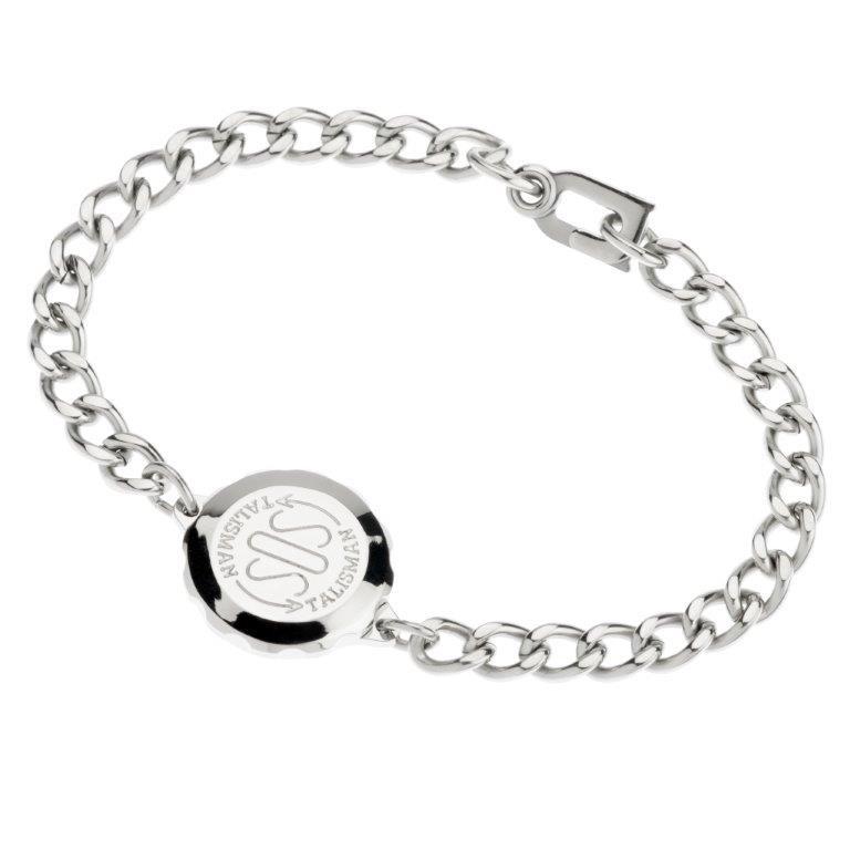 SOS Talisman Stainless Steel Medical Alert Bracelet Ladies & Gents