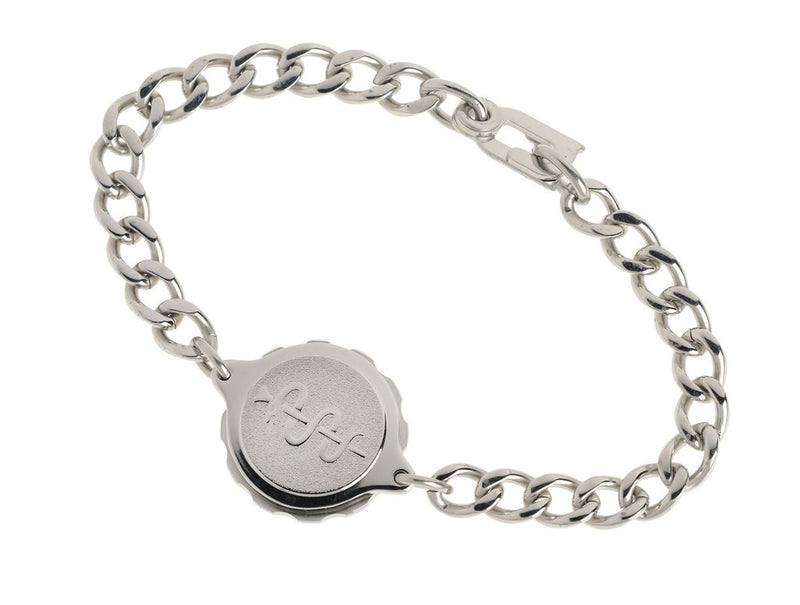 SOS Talisman Stainless Steel Snake & Staff Medical Alert Bracelet. Ladies & Gents