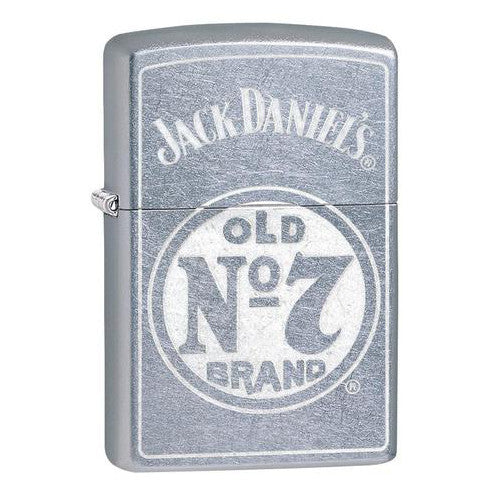 Zippo Jack Daniels Street Chrome Lighter 29757
