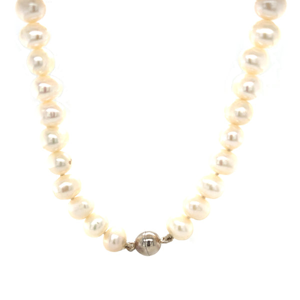 Cultured Freshwater Pearls 7-8mm Silver Clasp view