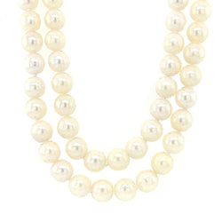 Double String Cultured Pearl Necklace