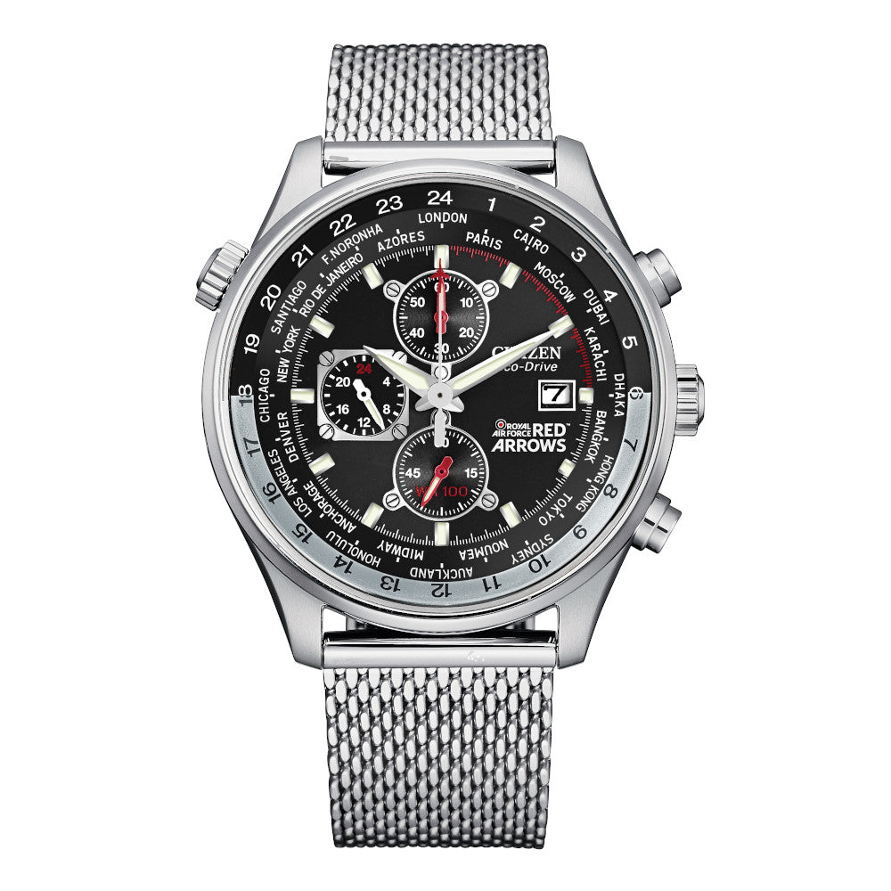Citizen Eco Drive Mens Red Arrows Chronograph CA0080-71E