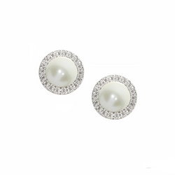 Amore Argento Candy Pearl Earrings 6073E 