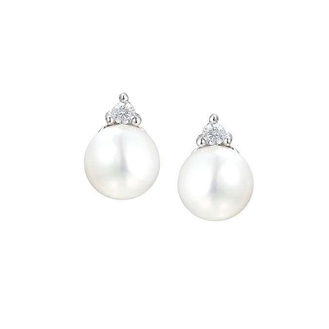Amore Argento Full Moon Earrings 6077