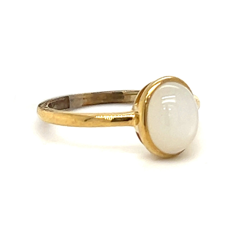 9ct Yellow Gold Moonstone Ring by Amore 6835YMS