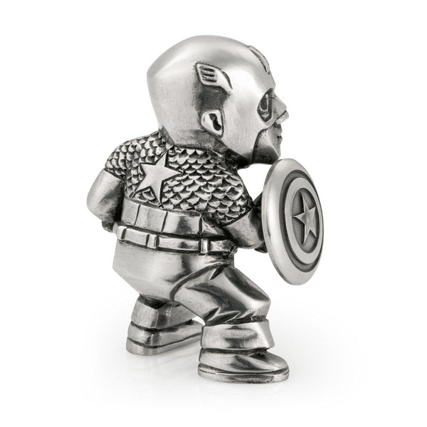 Captain America Mini Figure Royal Selangor Marvel Collection rear