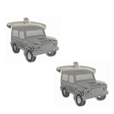 Dalaco Grey Land Vehicle Cufflinks 90-1282