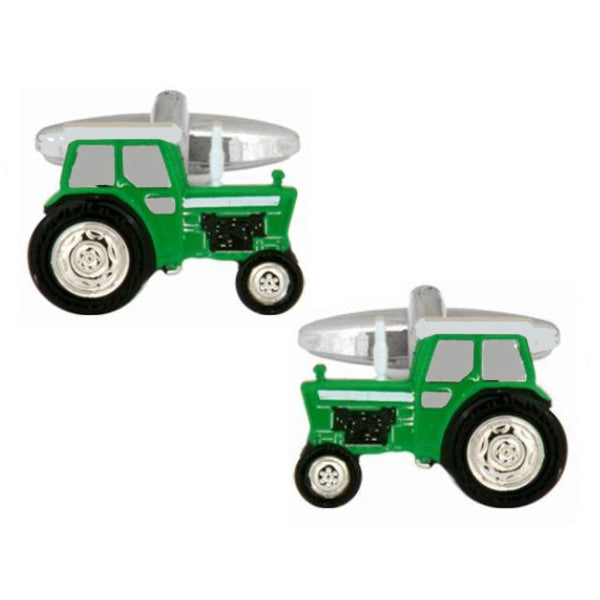 Dalaco Green Tractor Cufflinks 90-1404
