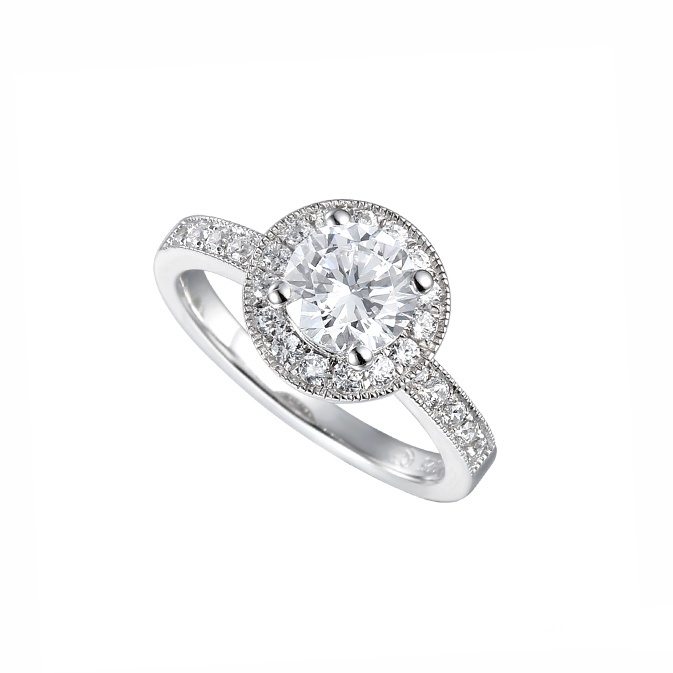 Amore Ice Fire CZ Sterling Silver Ring 9154