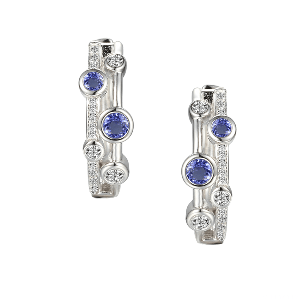 Amore Argento Tantalise Tanzanite Earrings 9235ESILCZ/TZ