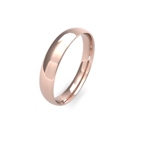 Traditional Court Ladies Medium Weight Wedding Bands