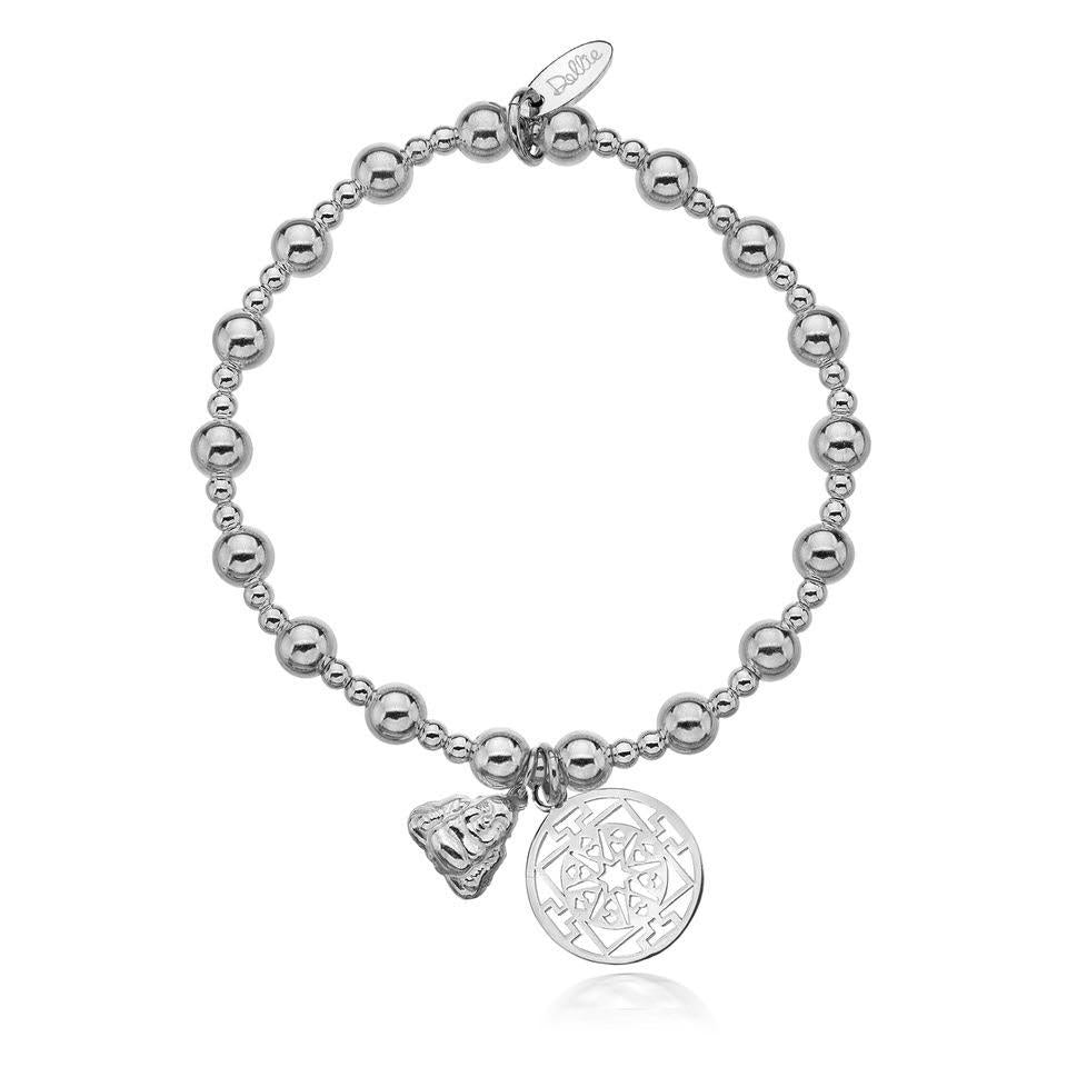 Dollie Jewellery Tibetan Mandala & Buddha Bracelet B0029