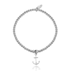 Dollie Jewellery Silver expanding Anchor Bracelet B0048