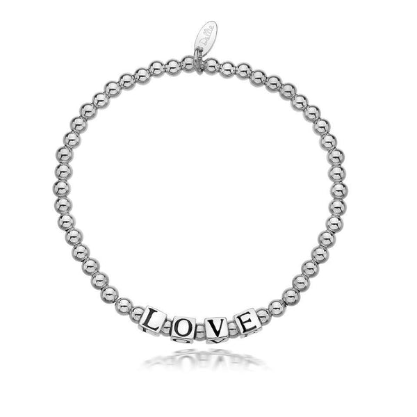 Dollie Jewellery Love Cube Bracelet 4mm B0059