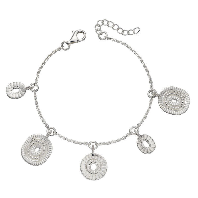 Elements Silver Bali Style Charm Bracelet