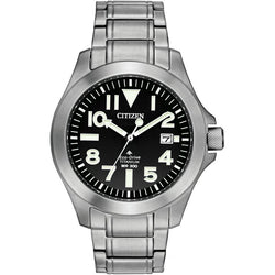 Citizen Mens Eco Drive Super Titanium Watch BN0118-55E